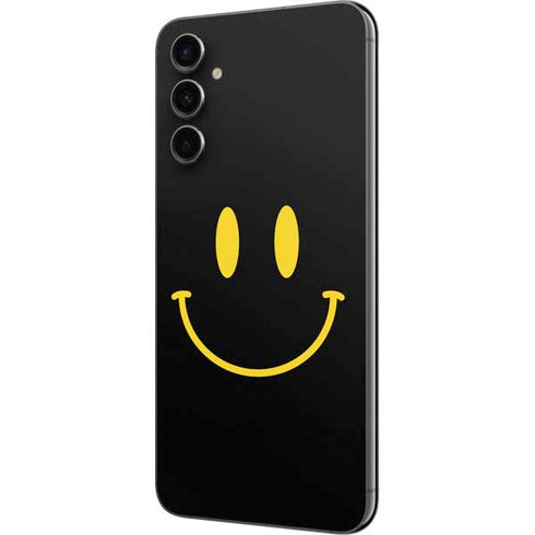 Black Happy Face Galaxy A14 5G Skin